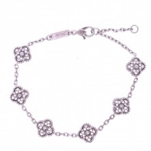 Златна мъжка гривна Cleef 14,09гр. 20,0см. 14кр. проба:585 модел:33857-3