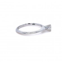 Златен дамски пръстен с диамант 0,23Ct. чистота:VS размер:54 модел:42881-6