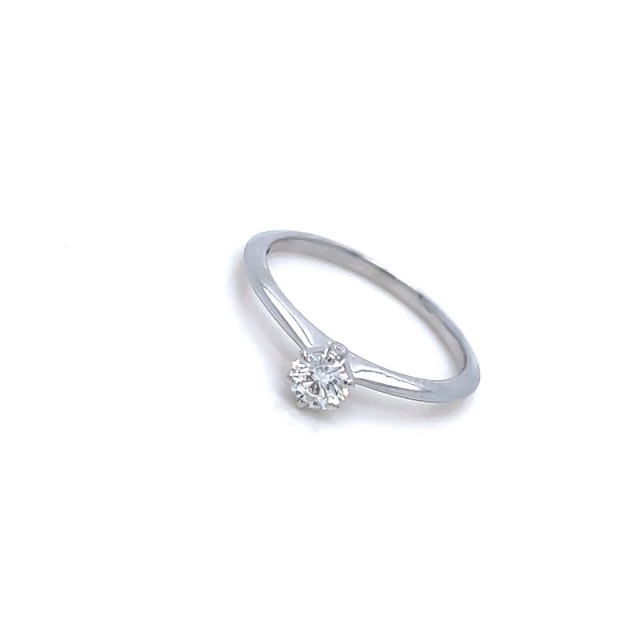 Златен дамски пръстен с диамант 0,29Ct. чистота:SI размер:53 модел:42928-1