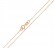 Златен синджир 1,50гр. 48,0см. 14кр. проба:585 модел:43480-3