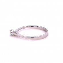 Златен дамски пръстен с диамант 0,10Ct. чистота:SI размер:54 модел:42553-1