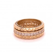 Златен дамски пръстен Boucheron 7,90гр. 14кр. проба:585 размер:54 модел:32223-6