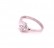 Златен дамски пръстен с диамант 0,23Ct. чистота:VS размер:54 модел:34032-1