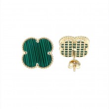 Златни обеци Cleef 3,31гр. 14кр. проба:585 модел:21900-1