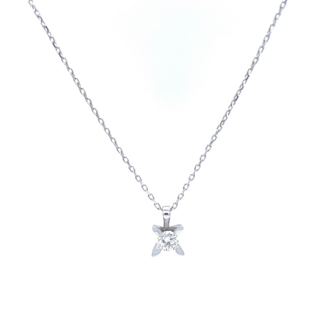 Златнo колие с диаманти 0,18Ct. чистота:SI 50см. модел:42922-1