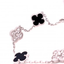 Златна мъжка гривна Cleef 12,34гр. 22,0см. 14кр. проба:585 модел:33328-1