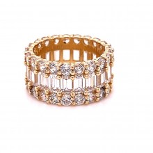 Златен дамски пръстен Boucheron 11,72гр. размер:55 14кр. проба:585 модел:36267-6
