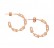 Златни обеци Tiffany 4,49гр. 14кр. проба:585 модел:34423-3