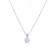 Златнo колие с диаманти 0,20Ct. чистота:SI 41см. модел:43651-1
