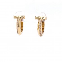 Златни обеци Tiffany 4,20гр. 14кр. проба:585 модел:23138-6