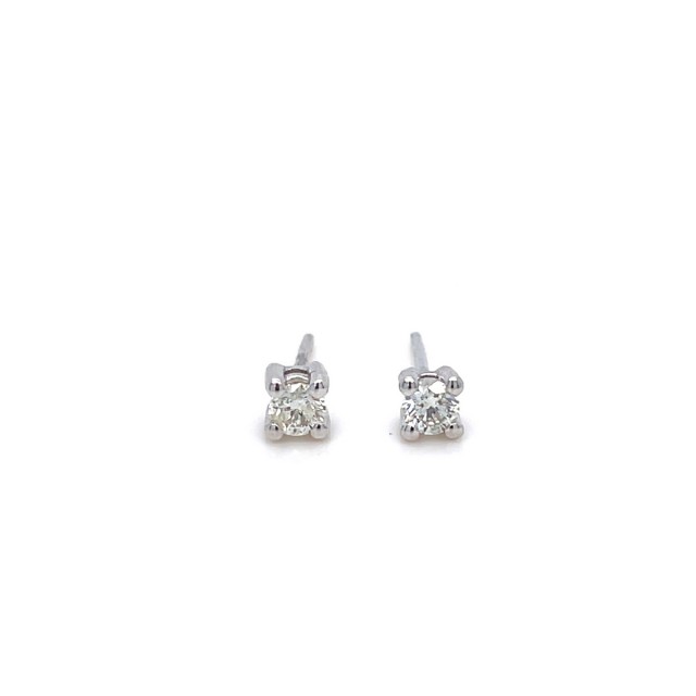 Златни обеци с диаманти 0,36Ct. чистота:SI модел:42902-1