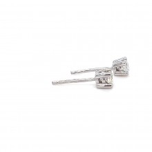 Златни обеци с диаманти 0,34Ct. чистота:SI модел:42900-1