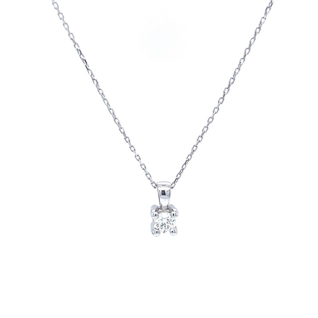 Златнo колие с диаманти 0,17Ct. чистота:SI 50см. модел:42920-1