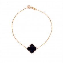 Златна дамска гривна Cleef 3,07гр. 20см. 14кр. проба:585 модел:11739-4