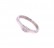 Златен дамски пръстен с диамант 0,10Ct. чистота:SI размер:54 модел:42553-1
