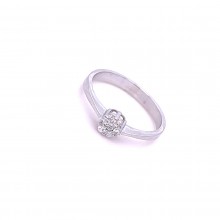 Златен дамски пръстен с диамант 0,20Ct. размер:54 модел:43650-1