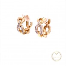 Златни обеци Tiffany 4,00гр. 14кр. проба:585 модел:10157-5