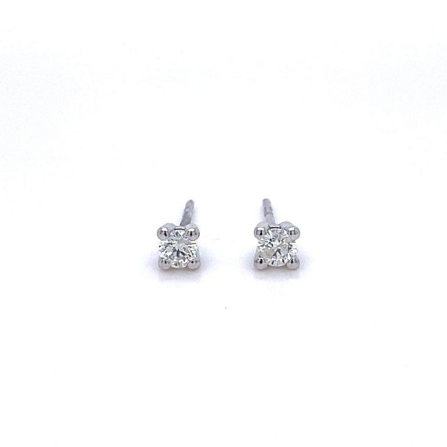 Златни обеци с диаманти 0,30Ct. чистота:SI модел:42877-6