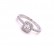 Златен дамски пръстен с диаманти 0,45Ct. чистота:SI  размер:54 модел:42560-1