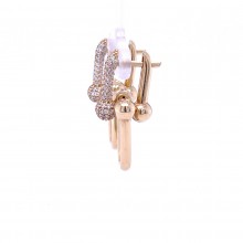 Златни обеци Tiffany 8,52гр.14кр. проба:585 модел:26662-3